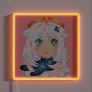 Paimon Chibi Genshin Impact RGB Neon Sign Paimon Chibi Genshin Impact RGB Neon Sign