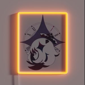 Paimon Genshin Impactct RGB Neon Sign