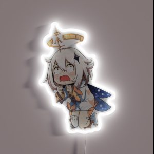 Paimon Got Scared RGB Neon Sign Paimon Got Scared RGB Neon Sign