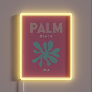Palm Beach RGB Neon Sign