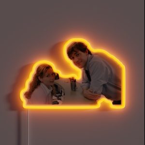 Pam And Jim The OTP RGB Neon Sign Pam And Jim The OTP RGB Neon Sign