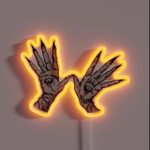 Pan S Labyrinth Pale Man RGB Neon Sign