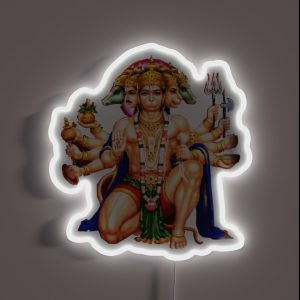 Panchmukhi Hanuman Ji RGB Neon Sign