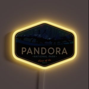Pandora National Park Home Of The Na Vi RGB Neon Sign
