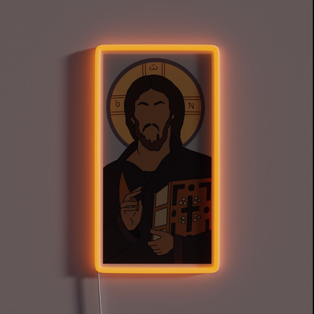Pantocrator RGB Neon Sign Pantocrator RGB Neon Sign