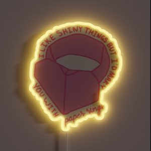 Paper Rings RGB Neon Sign Paper Rings RGB Neon Sign