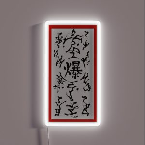 PAPERBOMB Explosive Tag Ninja RGB Neon Sign