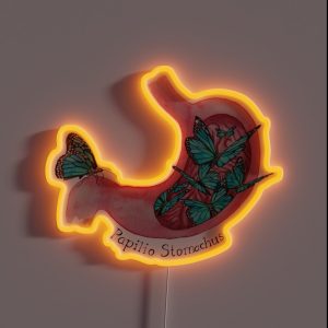 Papilio Stomachus RGB Neon Sign