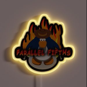 Parallel Fifths RGB Neon Sign