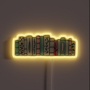 Pastel Books RGB Neon Sign