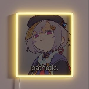 Pathetic Qiqi RGB Neon Sign