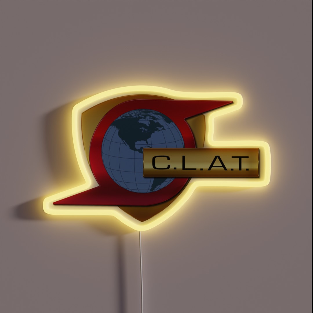 Patlabor CLAT Logo RGB Neon Sign Patlabor CLAT Logo RGB Neon Sign