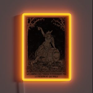 Patriarchy And Male Tears Feminist Poster Black RGB Neon Sign