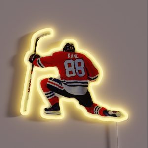 Patrick Kane Hockey Celebration RGB Neon Sign Patrick Kane Hockey Celebration RGB Neon Sign
