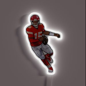 Patrick Mahomes RGB Neon Sign