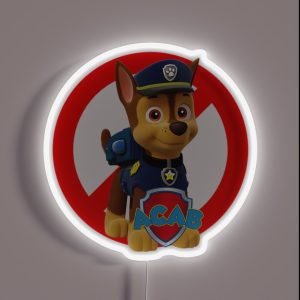 Paw Cartoon Kids Paw Children Movie RGB Neon Sign