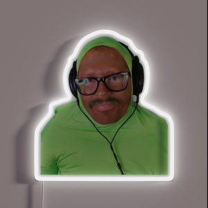 Paymoneywubby Cursed Meme RGB Neon Sign