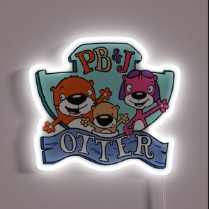 PB And J Otter RGB Neon Sign