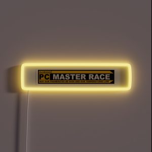 PCMR Logo RGB Neon Sign