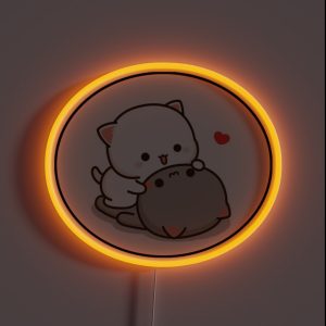 Peach And Goma Friend RGB Neon Sign Peach And Goma Friend RGB Neon Sign