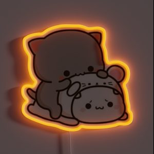 Peach And Goma Friend RGB Neon Sign Peach And Goma Friend RGB Neon Sign