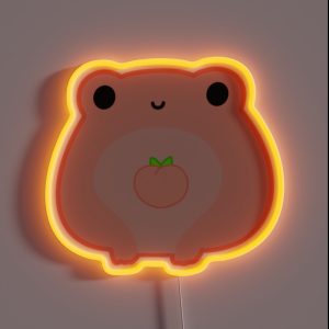 Peach Froggy RGB Neon Sign Peach Froggy RGB Neon Sign