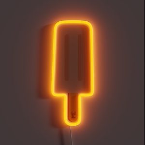 Peach Ice Lolly RGB Neon Sign Peach Ice Lolly RGB Neon Sign