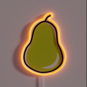 Pear RGB Neon Sign