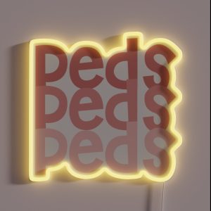 Pediatrics Peds Pink Occupational Therapy RGB Neon Sign Pediatrics Peds Pink Occupational Therapy RGB Neon Sign