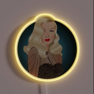 Peek A Boo RGB Neon Sign