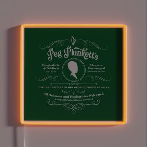Peg Plunkett S Irish Pub RGB Neon Sign