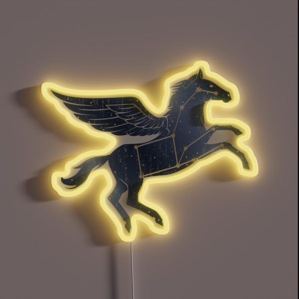 Pegasus RGB Neon Sign