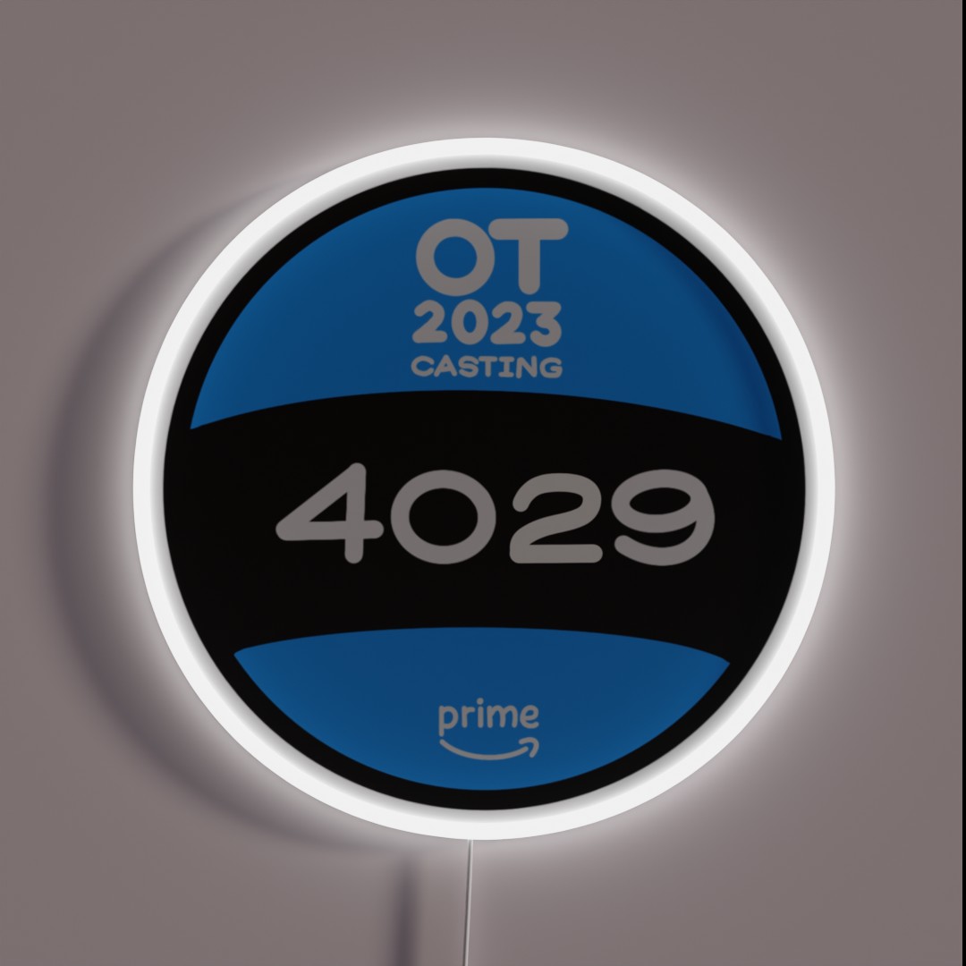 Pegatina Casting OT Martin RGB Neon Sign Pegatina Casting OT Martin RGB Neon Sign