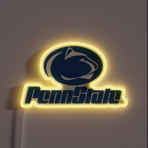 Penn State Logo RGB Neon Sign