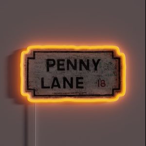 Penny Lane RGB Neon Sign