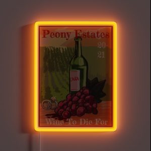 Peony Estates RGB Neon Sign