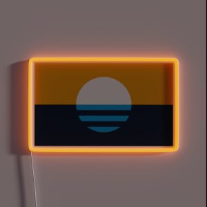 People S Flag Of Milwaukee RGB Neon Sign