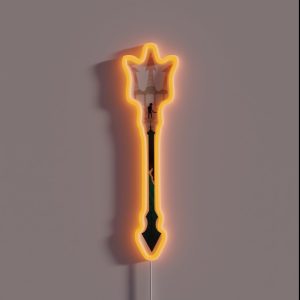 Percy Jackson Trident RGB Neon Sign Percy Jackson Trident RGB Neon Sign