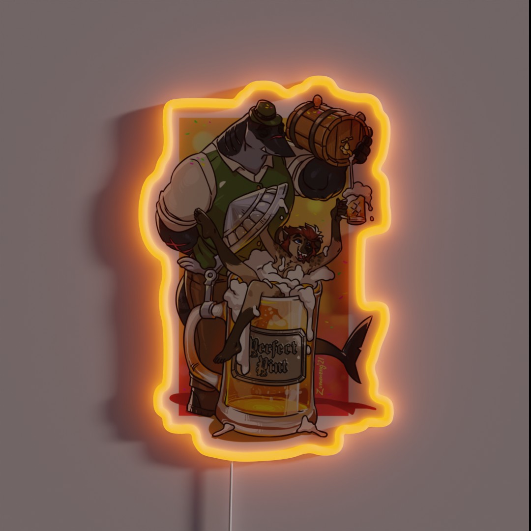 Perfect Pint RGB Neon Sign Perfect Pint RGB Neon Sign