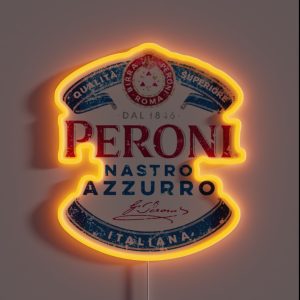 Peroni Nastro Azzurro Italy RGB Neon Sign