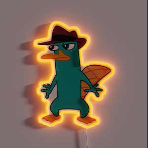 Perry The Platypus RGB Neon Sign Perry The Platypus RGB Neon Sign