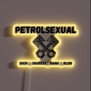 Petrol Sexual RGB Neon Sign Petrol Sexual RGB Neon Sign