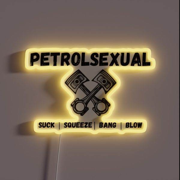 Petrol Sexual RGB Neon Sign