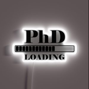 PHD Loading RGB Neon Sign