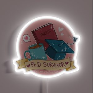 Phd Survivor RGB Neon Sign