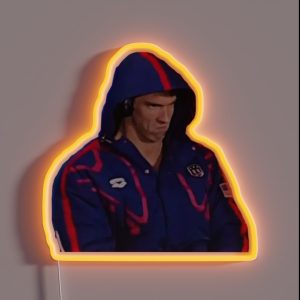 Phelps Face 2016 RGB Neon Sign