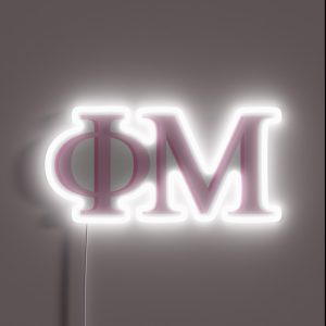 Phi Mu Letters RGB Neon Sign Phi Mu Letters RGB Neon Sign