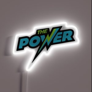 Phil The Power Taylor Logo RGB Neon Sign