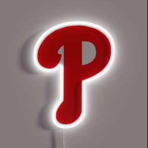Phillies Logo RGB Neon Sign