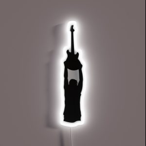 Phish Trey First Tube Silhouette Black RGB Neon Sign